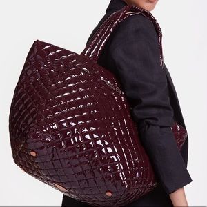 NWT - MZ WALLACE Port Lacquer Medium Metro Tote